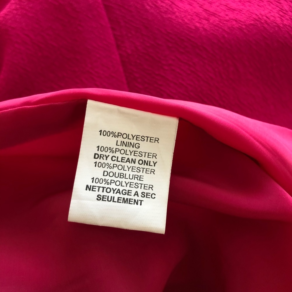 Trina Turk Hot Pink Azure Shift Dress - Size 8 - Picture 6 of 6